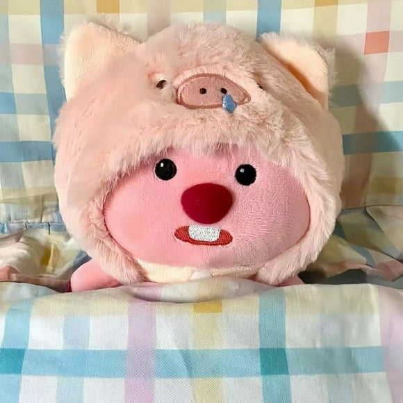 HUASHENG " Beaver Plush Toy Figure Pororo Cute Soft Stuffed Plushies Doll Kids Birthday Gift