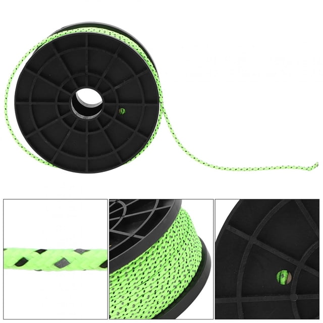 Cuerda de Campamento, Cuerda Al Aire Libre, Senderismo de Campamento Multifuncional de Alta Densidad de 2.5 mm Para Carpa Al Aire Libre