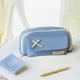 thumbnail image 4 of Bolsa de lápices con cuerda y botones de gran capacidad para niñas, bolsa de almacenamiento para niños, caja de papelería para escuela primaria, caja de lápices para niñas de escuela secundaria., 4 of 6