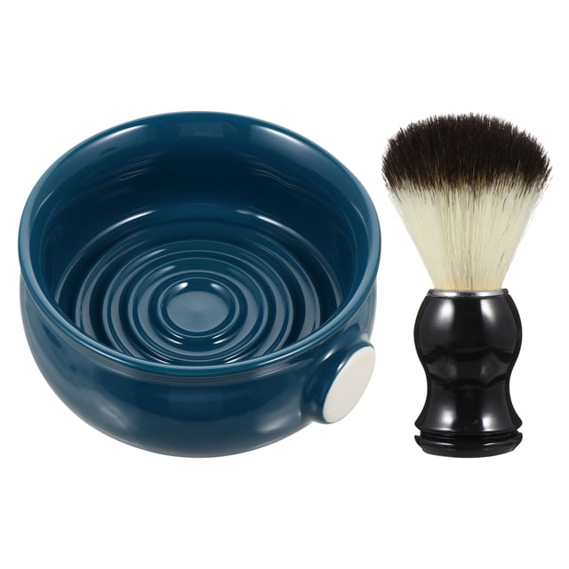 MasteelfCA Ensemble de Rasage 2 Pcs pour Hommes Brosse de Rasage Bol à Savon Bols de Rasage en Céramique