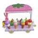 thumbnail image 5 of Carrito de helado de madera, juguete de simulación de helado Montessori, juego de mostrador de helado, comida de imitación, juguetes para niños,, 5 of 9