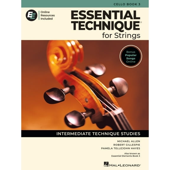 Essential Technique for Strings - Cello Book 3 with Online Resources, (Paperback)