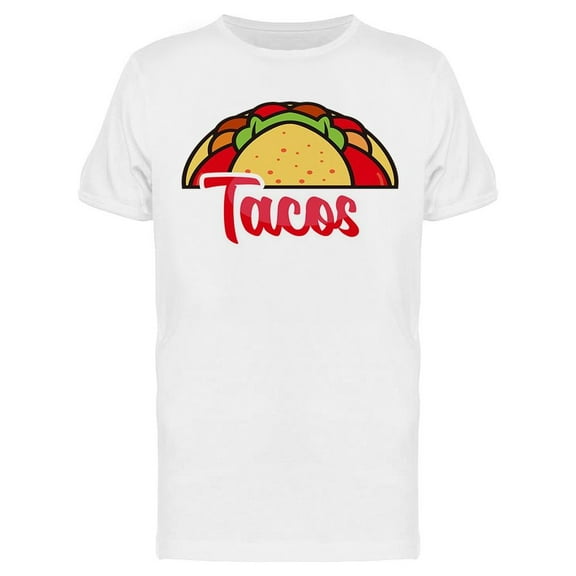 Tacos Graphic T-Shirt Men -Image by Shutterstock, Male Small