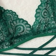 thumbnail image 2 of Women Lace Lingerie Nightwear Underwear G-string Bodydoll Sleepwear Bra Set, 2 of 9