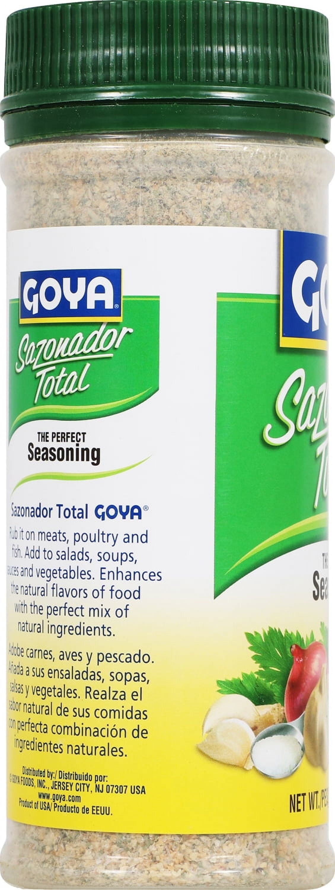 (3 pack) Goya Sazonador Total w/Meat Tenderizer 11 Oz