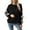 Black, variant on Long Sleeve with Bows Cute Sweatshirts for Women 2025 Fall Winter Casual Crewneck Sweatshirt Pullover Tops