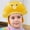 Yellow, variant on 1Pc Baby Shower Cap Shield for Kids Soft Silicone Adjustable 1-10 Years Old Cartoon Bear Shower Cap for Kids Toddler Shower Cap Shield Makes the Kids Bath More Fun