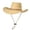 Yellow, variant on VONCOS Unisex Western Cowboy Hat Cowgirl Cap Fashion Wide Brim Polyester Adjustable Chin Strap Lightweight for Festival Concert Outdoor Sun UV Protection Blue,Size M