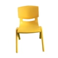 thumbnail image 3 of Silla infantil, silla de aprendizaje, silla escolar para interior y exterior, hogar, guardería. Amarillo, 3 of 9