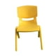 thumbnail image 3 of Silla para niños, silla de aula, silla de aprendizaje para niños, taburete antideslizante para jardín de infantes, asiento para niños para césped, aula, hogar, interior y exterior Amarillo, 3 of 8