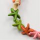 thumbnail image 3 of 20 hebras de cuentas de estrella de mar, espaciadores de estrellas de mar, cuentas sueltas de piedras preciosas para bisutería DIY - Colores surtidos, 3 of 3