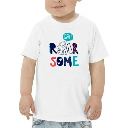 

Kiddie Roarsome Dino Lettering T-Shirt Toddler -Image by Shutterstock 5 Toddler