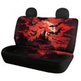 thumbnail image 5 of Uourmeti Halloween Full Wrap Car Seat Cover for Car Interior Automotive, Comfortable Rear Bench Seat Covers Stretch Car Back Seat Cover Protectors, 5 of 7