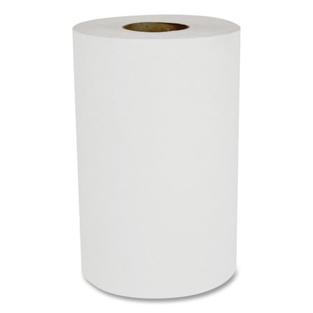 Boardwalk Hardwound White Paper Towels - 12 Rolls