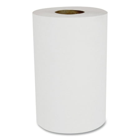 Boardwalk Hardwound Paper Towels Nonperforated 1-Ply White 350 ft 12 Rolls/Carton -BWK6250
