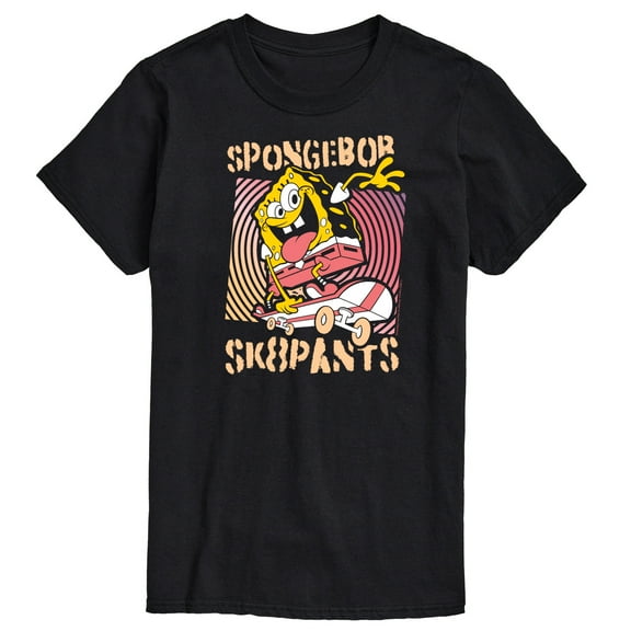 Spongebob Squarepants - Sk8Pants - Men's Short Sleeve Graphic T-Shirt