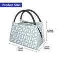 thumbnail image 2 of Disketp Polar Bears And Snowy Winter Insulated Bags, Insulated Cooler Bag Totes for Lunch Beach Camping, 2 of 6