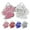 Pink, variant on Personalized Dog Tags and Cat Tags, Laser Engraved Pet Name ID Collar Tag, Pet Accessories, Cute Glitter Paw Pet Tag
