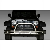 Rugged Ridge Wrangler Front 2 Tube Bumper Fits 07-18 Jeep JK 2/4Dr Polished