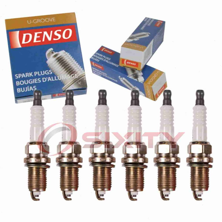 6 pc DENSO 3120 Standard U-Groove Spark Plugs for 4609 079