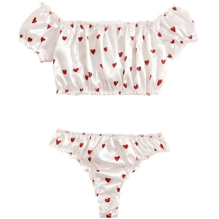 

VerPetridure Sexy Lingerie for Women Naughty Plus Size Women Elegant Fashion Sexy Lingerie White Lace Gauze Underwear Suit