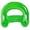 Green, variant on Inflatable Pool Float Chair With Cup Holder Colorful Water Lounger For Summer Swimming Pool Party Adults Relaxation 36.2x29.9 Inches