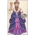 thumbnail image 2 of Sergey Yurievich Sudeikin 15x24 Black Ornate Framed Double Matted Museum Art Print Titled: Bearded Lady, 2 of 5