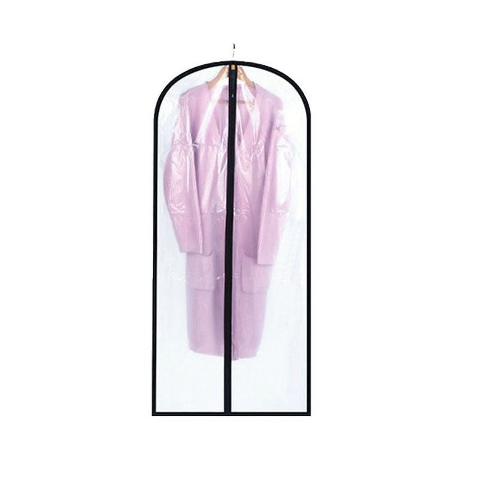 Garment Bags Dress Bag with Zipper for Long Dresses Suit, Coat Closet Clothes Storage,10PCS