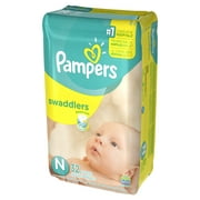 Pampers Swaddlers Newborn Diapers Size N 32 count