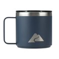 thumbnail image 2 of Ozark Trail 15 oz Vacuum Insulated Stainless Steel Blue Coffee Mug, 2 of 10