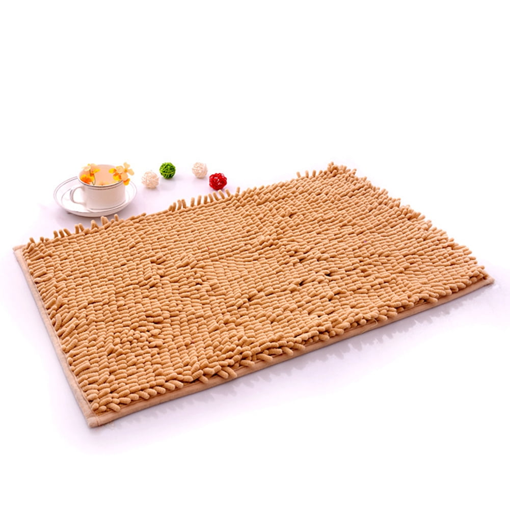 40x60cm Soft Microfiber Absorbent Door Mat Bathroom Rugs for Front