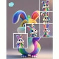 thumbnail image 4 of Fall Decor Outdoor Hangs Decorations For Home Easter Flat Acrylic Pendant Decorations Hanging Decorations Suitable For House Courtyards And Other Decorations Clearance, 4 of 9