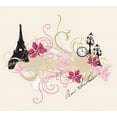 thumbnail image 2 of Paris Wall Mural by Wallmonkeys Peel and Stick Graphic (48 in W x 39 in H) WM278597, 2 of 4