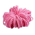 thumbnail image 2 of Girls 100 Pieces Of 3 cm Nylon Non-Harm Hair Rubber Band Color Hair Rope Jewelry, 2 of 2