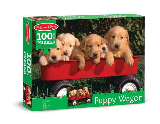 MELISSA & DOUG 1351 GOLDEN RETRIEVER PUPPY 30 PIECE PUZZLE AGES 3 AND UP NEW 
