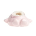 thumbnail image 6 of FOAMWALK Toddler Unisex Novelty Clogs with Faux Fur Lining - Penguin Slippers for Toddler, Blush, 8, 6 of 9