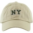 thumbnail image 3 of Kids Size NY Washed Cotton Baseball Cap Adjustable Dad Hat Youth Junior, 3 of 5
