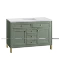 thumbnail image 6 of James Martin Vanities 305-V48-SC-3WZ 48 in. Chicago Single Vanity with 3CM White Zeus Top  Smokey Celadon, 6 of 6