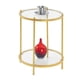 Libreria A Torre Royal Crest 4 Ripiani: Design Moderno Cromato E Vetro Per Soggiorno O Ufficio