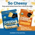 thumbnail image 4 of Healthier Comforts Organic White Cheddar Cheese Powder 7oz | Gluten Free, Kosher, Keto-Friendly, Non-GMO, Antibiotic & Hormone Free | Popcorn Seasoning, Mac and Cheese, Pasta & Sauces, 4 of 8
