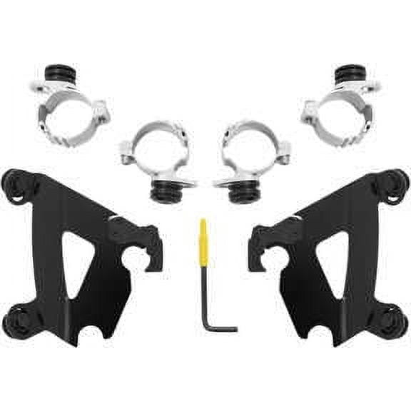 Trigger-Lock Mounting Kit (Black/Cafe Fairing) Compatible with 96-10 Harley XL1200C