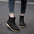 thumbnail image 5 of Waterproof Kitchen Boots For Women Summer Short Plastic Rain Shoes Thickened Overshoes, 5 of 6