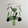 thumbnail image 6 of Felt Baby Mobile - Monstera Serenity, 6 of 9
