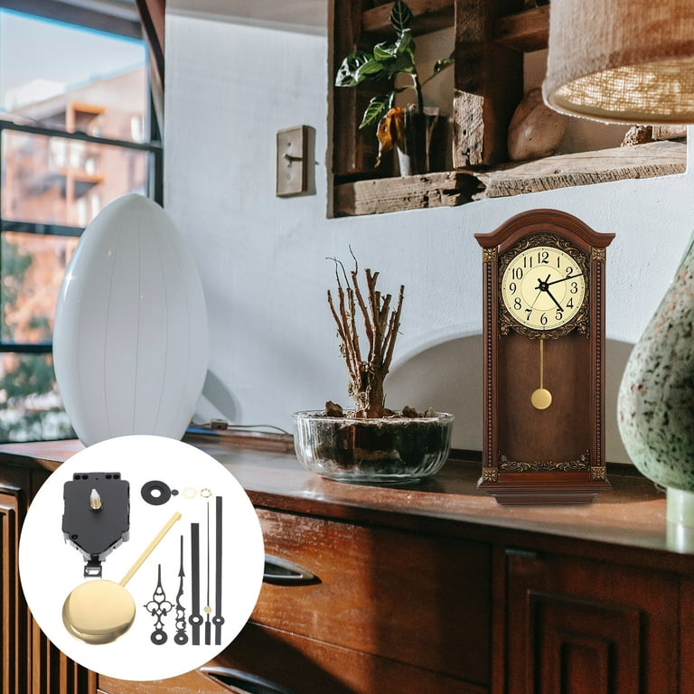 1 Set Diy Pendulum Clock Movement Kits Wall Clock Mechanism Parts Clock Mechanism Replacement Walmart