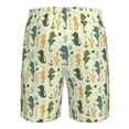 thumbnail image 6 of Kdxio Seahorse Pattern Mens Casual Shorts - Drawstring Summer Beach Sports Shorts for Men, 6 of 9