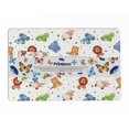thumbnail image 5 of Printtoo Personalized Placemat & Coaster Set For Kids Toddlers,Birthday Gift For Boys,Gift For Girls,Animals-8x11.5 Inch, 5 of 5