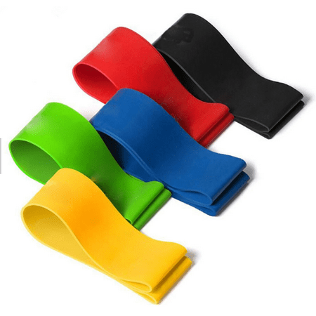 Todferlty Resistance Bands Mini Bnads Exercise Bands Set of 5 Fitness Crossfit Band for Workout Bands Physical Therapy Home Stretching Yoga