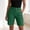 Green, variant on Womens Work Shorts Regular Fit Workwear Utility Cargo Shorts with Pockets Spring Summer Casual Shorts Navy