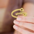 thumbnail image 7 of FENGGHAO Mothers Day Retro Alphabet Mama Ring Simple Love Heart Design Alloy Jewelry for Women Personality Gift, 7 of 7