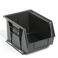 thumbnail image 2 of Global Industrial SB8107BK Plastic Hang & Stack Bin, Black - 10.75 x 8.25 x 7 in., 2 of 3